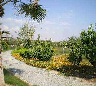 Weitläufige Promenade