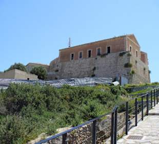 Teilansicht der Burg