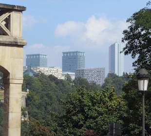 Blick von der Altstadt auf den modernen Teil