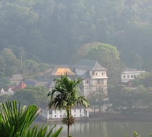 Blick auf den Zahn-Tempel