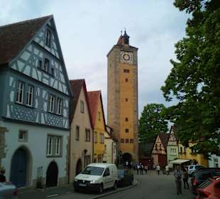 Burgturm in Rothenburg o.d. Tauber