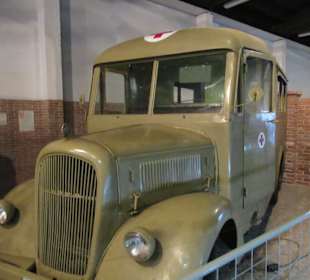 In den Hallen des Militärmuseums Lesany