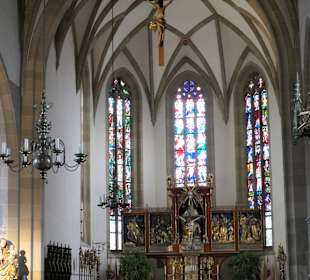 In der Kirche Mariä Himmelfahrt, Bad Königshofen