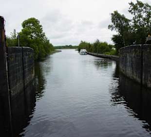 Ausblick aus einer Schleuse