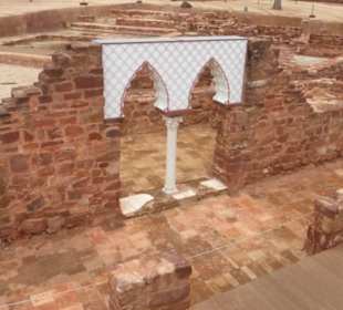 In der Burganlage von Silves