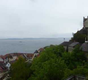Neues Schloss: Ausblick vom Schlossgarten
