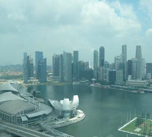 Ausblick aus dem Singapore-Flyer
