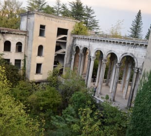 Ruine des Sanatoriums