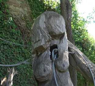 Skulptur Bauernkriegsfamilie von Putze