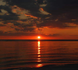 Traumhafter Sonnenuntergang