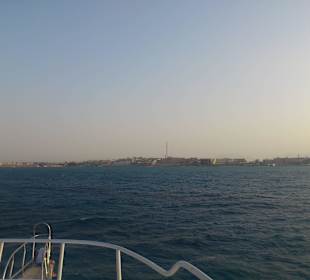 Auf dem Rückweg vom Ausflug