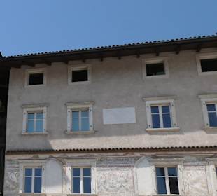 Casa Balduini mit Fassadenmalereien aus dem 14.Jhd