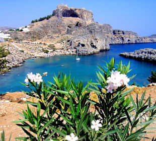 Blick von der Agios Pavlos Bay