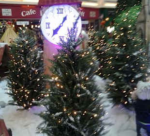 Shoppingcenter zu Weihnachten