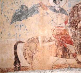 Festung Ananuri - Fresken