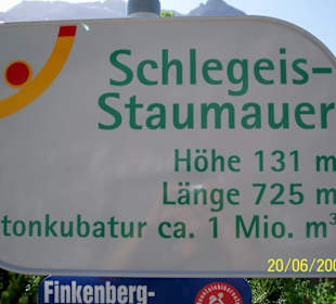 Schlegeis Staumauer