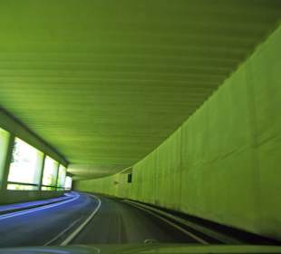 Immer wieder ein Schutztunnel