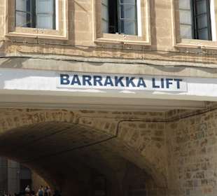 Eingang zum Fahrstuhl