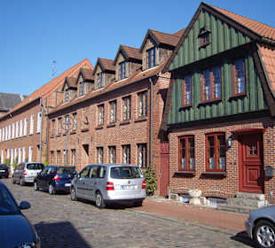 In der Altstadt von Rendsburg