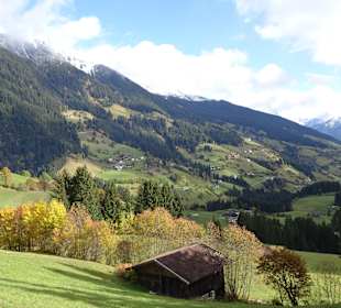 Fahrt über den Jaufenpass nach Meran/Tirol
