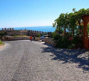 Burg von Alanya (Ic Kale) An&/Abfahrt
