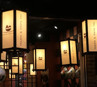 Blick in den Innenraum vom Mama Tai