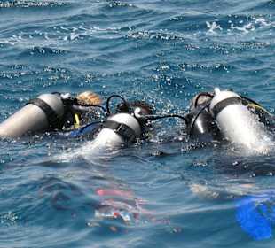 Bootsausflug mit Tauchen