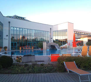 Aussenbereich der Therme