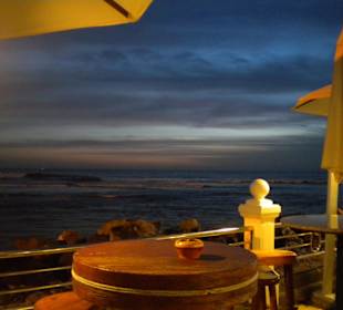 Sonnenuntergang am Strand von Maspalomas