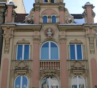 Am Marktplatz von Bad Kissingen