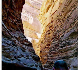 Der Weg durch den Canyon