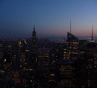 Blick auf Downtown Manhattan