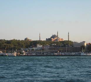 Blick auf den Hafen