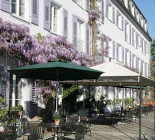 Terrasse des Restaurant im Bad-Hotel Überlingen