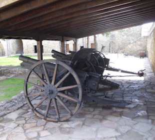 Moderne Geschützstellung