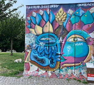 East Side Gallery - Berliner Mauer