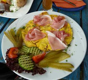 Bauernfrühstück in der Räucherkate