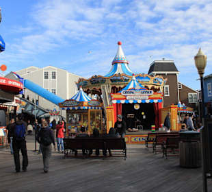 Unterhaltung am Pier 39