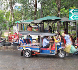 Am Rande des Marktes