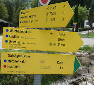 Unterwegs im Wandergebiet Ruhpolding