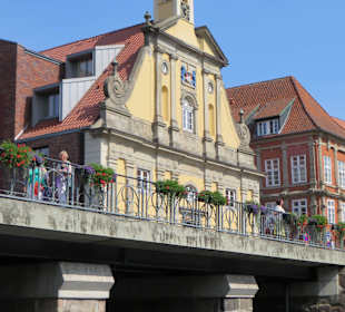 Brücke am Hafen