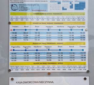 Fahrplan Hoff