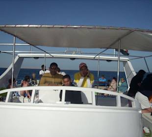 Schorcheltour mit dem Sunrice-Boot