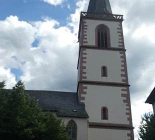 Die katholische Michaelskirche in Lohr 