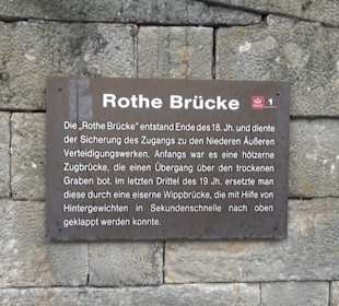 Weg von der Festung