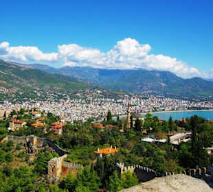 Burg von Alanya (Ic Kale) An&/Abfahrt