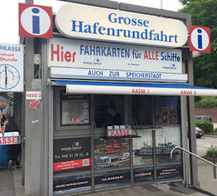 Angebote an den Landungsbrücken