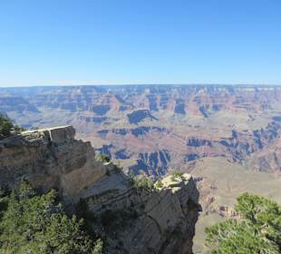 Canyon von Fußweg  aus gesehen