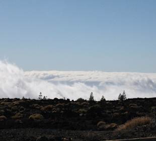 Über den Wolken im Teide Nationalpark