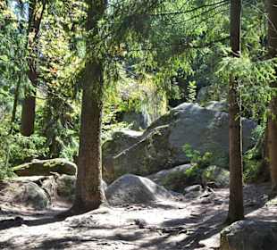 Rundgang durch das Felsenlabyrinth Luisenburg